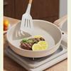 Maifan Stone Non-Stick Pan - Flat Bottom, Stir-Fry, Steak, Small Omelette, Induction Compatible Universal Frying Pan.