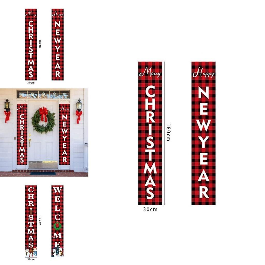 Яркий Рождественский Подвесной Знак Баннер Флаг Рождественский Декор для Вечеринки