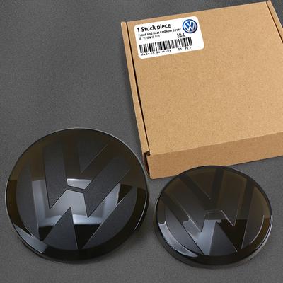 Для VOLKSWAGEN Наклейка-логотип для модификации автомобиля Не влияет на ACC Передний Задний Значки Накладка Для VW Volkswagen Golf MK6 MK7 MK8 TI