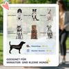 Foldable Pet Stroller, with Universal Wheels, Shock Absorber, for Medium and Large Dogs - Black