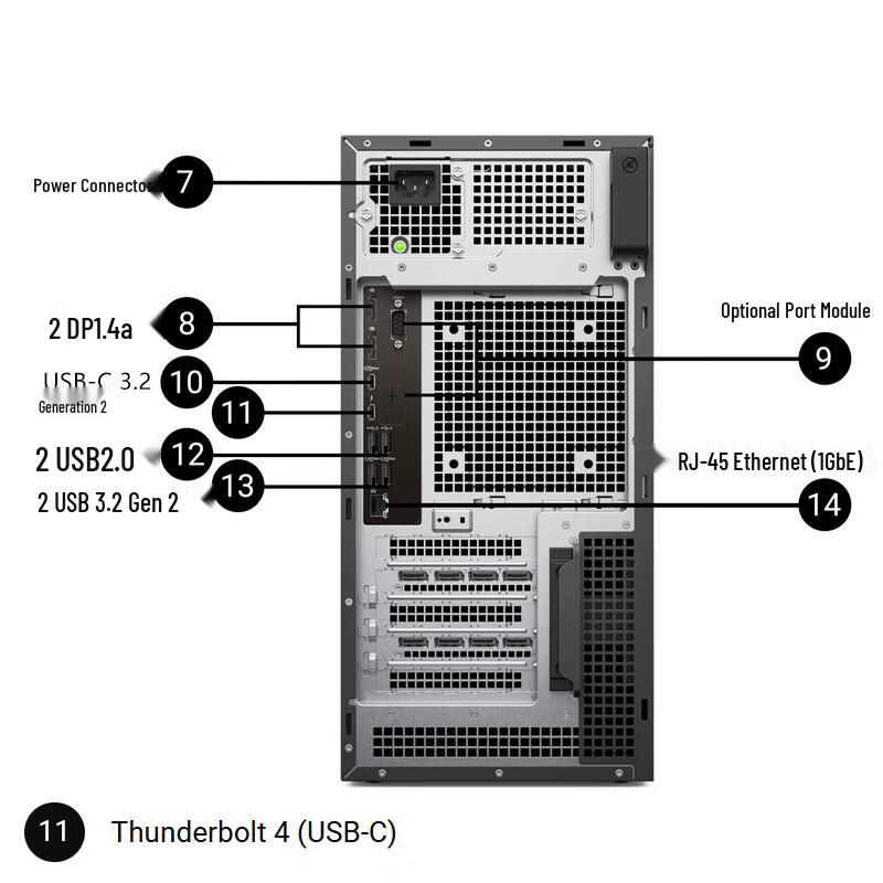 Dell Pro Max T2 Graphics Workstation (CN version)