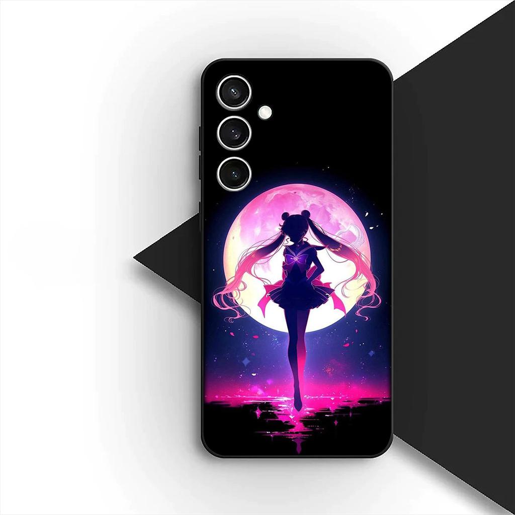 Чехол для телефона Девочка S-Моряки-Мультфильм Луна для Motorola Moto Edge 70 60 Fusion Stylus NEO Pro Plus G04S G MAX Stylus G04