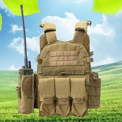 Detachable Molle Vest Practical Breathable Ultra-Light Oxford Cloth Wear-resistant Airsoft Vest