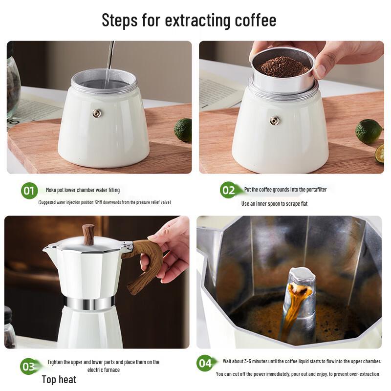 Набор кофейника мока и электрической плиты Tianxi