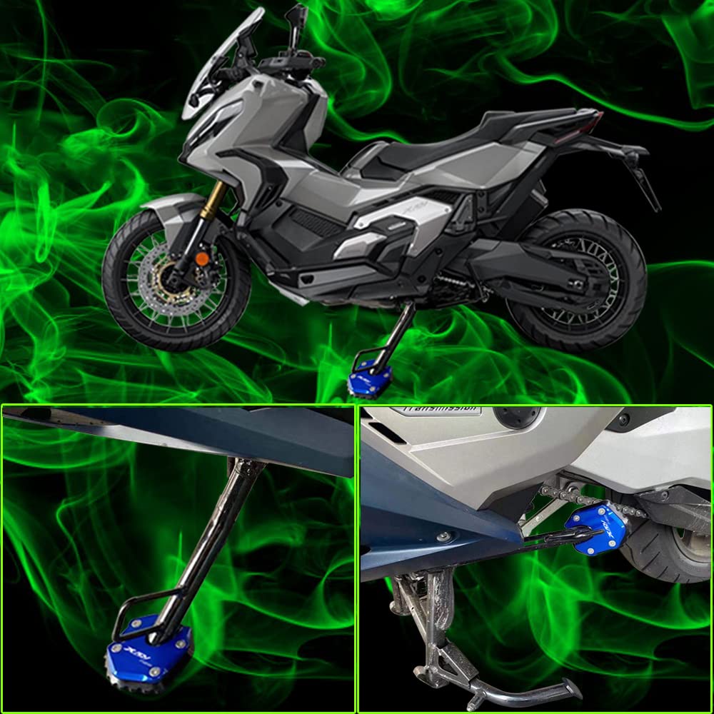 2022For Honda X-ADV750 X-ADV750 2020 2021 2022 Motorcycle CNC Kickstand Side Stand Expanding Extension Pad Support Accessories