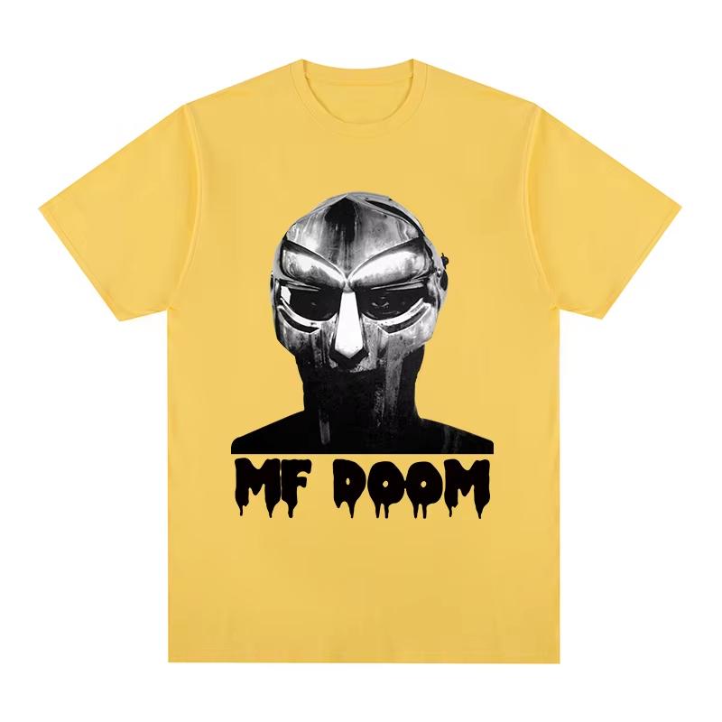 MF black T-shirt Madvillain Hip Hop Rapper Rock and Roll Cotton Men T shirt New TEE TSHIRT Womens  Women And Men T-shirt