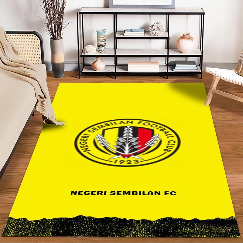Negeri Sembilan FC Emblem Rug Non-slip rug suitable for living room and bedroom sofas