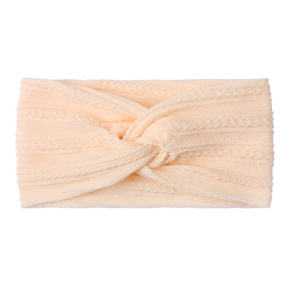 Повязка на голову с бантом для маленьких девочек, аксессуары для волос, эластичная повязка на голову с бантиком и заячьими ушками для малышей, повязка на голову с узлом, обертывания на голову