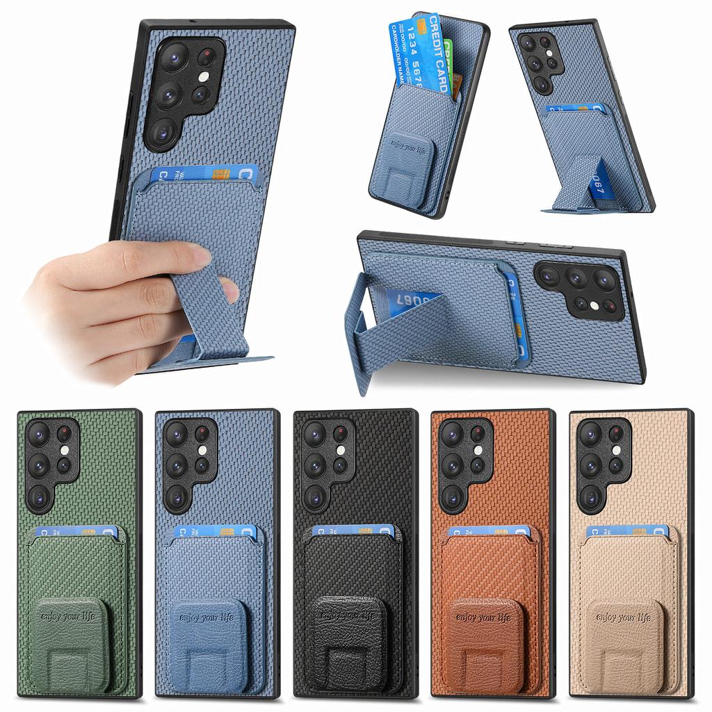 Простой держатель Подходит для Samsung S25Ultra, чехол-кошелек, чехол для мобильного телефона, вставка для карт, многоугольный держатель A36A55 защитный чехол
