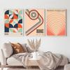 Абстрактные картины на холсте в стиле Баухаус, выставка, архитектурные геометрические постеры и принты, настенные художественные фотографии, украшение для дома, гостиной