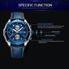 MEGIR Chronograph Men Watch Relogio Masculino Leather Strap Business Quartz Watch Clock Waterproof Date Military Wristwatch 2074