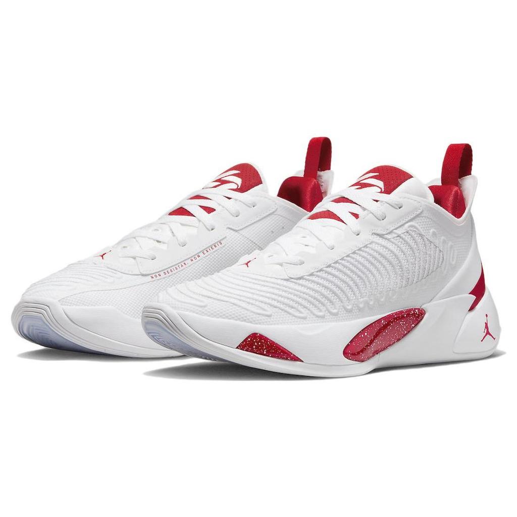 Мужские кроссовки Air Jordan Luka 1 White Fire Red DQ7689-116