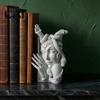 Декоративные resinные подставки для книг, уникальные змеи, женские лица, книжные упоры, креативный держатель, тяжелые персонализированные настольные аксессуары, стоппер для дома
