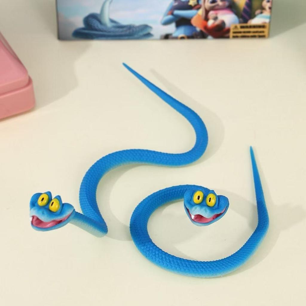 Zootopia 2 Snake Gary Figure Model Statues Handmade Full Body Joint Movement Fashionable Children's Collection Gift Toys