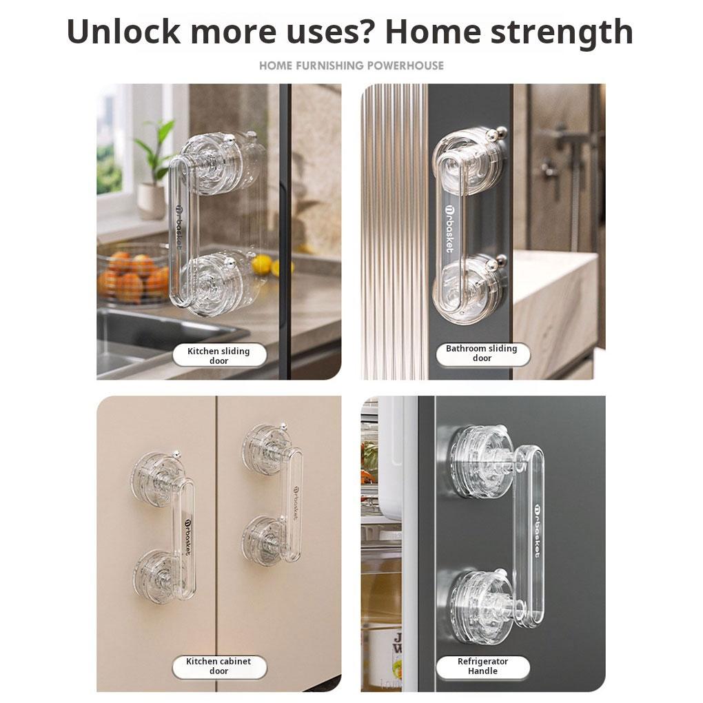 Прочный устойчивый поручень для двери в ванную комнату, ручка для двери из АБС-пластика для установки чашки в ванную комнату, скользящая чашка