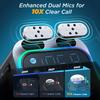 Автомобильный Bluetooth FM-передатчик Bluetooth 5.3 FM-передатчик 3-портовое зарядное устройство для автомобиля FM Автомобильное быстрое зарядное устройство Электронные аксессуары