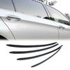Декоративная накладка на ручку внешней двери Для BMW 5 серии F10 F18 F11 Запасные полосы Аксессуары Черная нержавеющая сталь