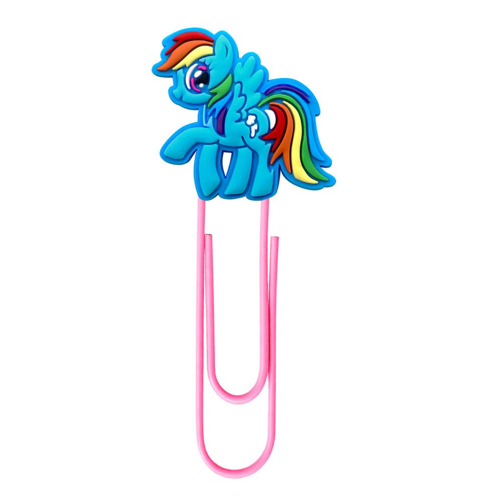 Креативные Мультяшные Закладки My Little Pony - Цветные DIY Большие Скрепки для Канцелярских Товаров