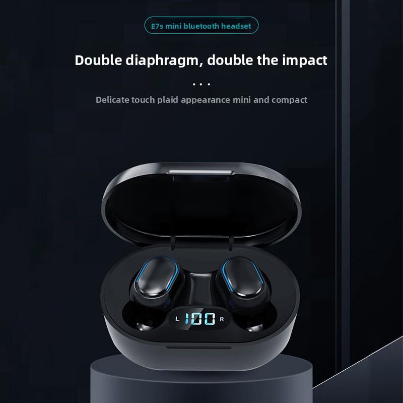QUEED E7S внутриканальные Наушники Bluetooth TWS с Ультрадлительным Сроком Работы, Собственная Форма, Высококачественные, Игровые