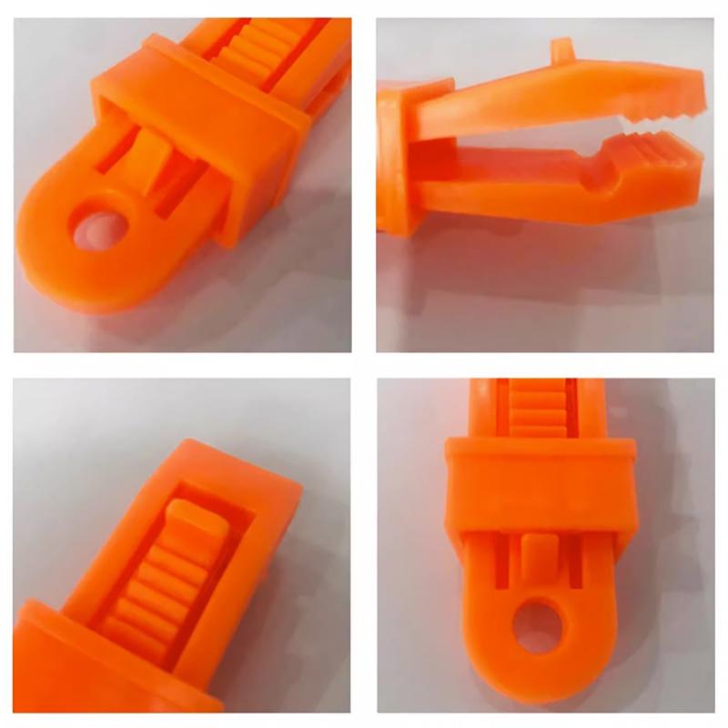 Пластиковые зажимы для палаток, ветрозащитные тросы для навесов, фиксирующие зажимы, зажимы для тентов, брезент, фиксирующие зажимы для непромокаемой ткани