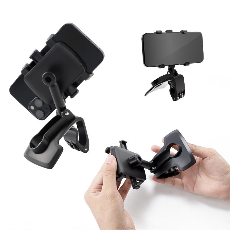 AABHK1 Dashboard Car Phone Holder Sun Visor Rearview Mirror 1200 Rotation Bracket For Chevrolet Cruze Sonic Silverado Corvette Camaro