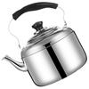 Thickened Stainless Steel Whistling Tea Kettle Water Heating Pot Stovetop Teapot Kitchen Gadget Set Office Travel