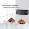 Invisible Wall-Mounted Double-Line Clothesline: Retractable, Stainless Steel, Punch-Free, for Hotel and Bathroom Use