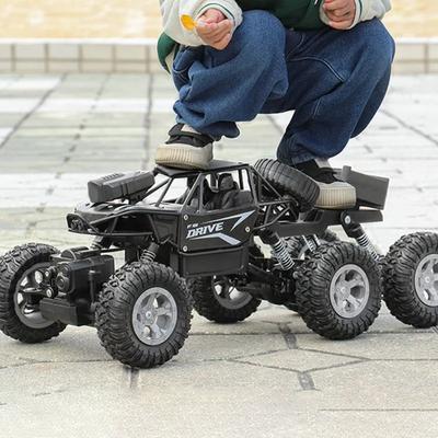 1: 18 Шестиколесный Радиоуправляемый Автомобиль Внедорожник Скалолаз Распыляющий Гоночный Автомобиль Дистанционное Управление Электрический Автомобиль Ударопрочный Игрушка для Мальчика Подарок