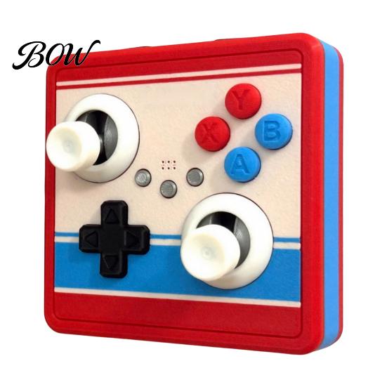 Retro Gaming Switch Plate Cover Arcade Game Controller Light Cover, 1-Gang/2-Gang Wall with Joystick XYAB Decor Buttons, for Room Bedroom, Gift Gamers