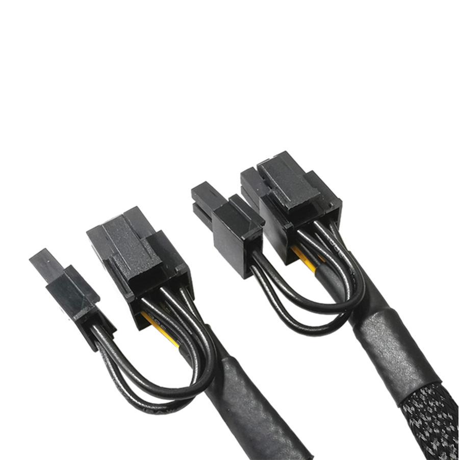 Упаковка из 10 штук PCI Express 6-pin на двойной 8-pin (6+2 контакта) Адаптер питания для видеокарты