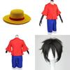 Завораживающий костюм Манки Д. Луффи из One Piece в Новом Мире для Хэллоуина и косплея
