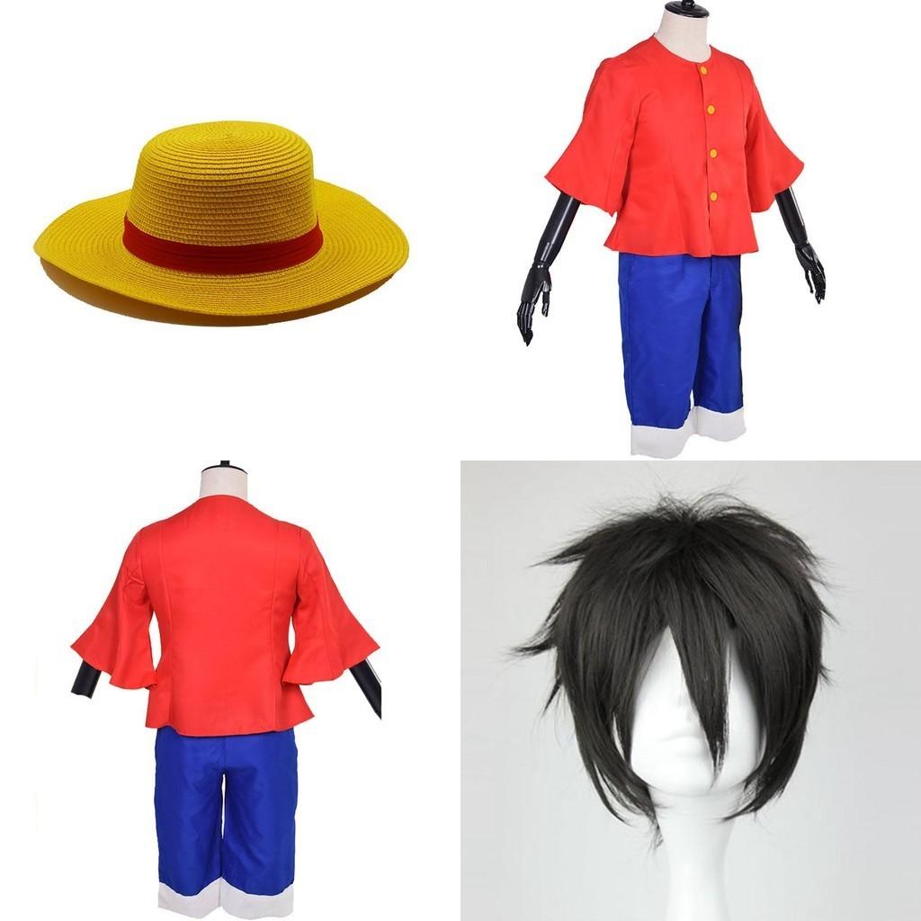 Завораживающий костюм Манки Д. Луффи из One Piece в Новом Мире для Хэллоуина и косплея