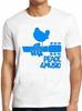 Футболка Woodstock Tee 1969 Музыкальный Фестиваль Рок-группы Мир