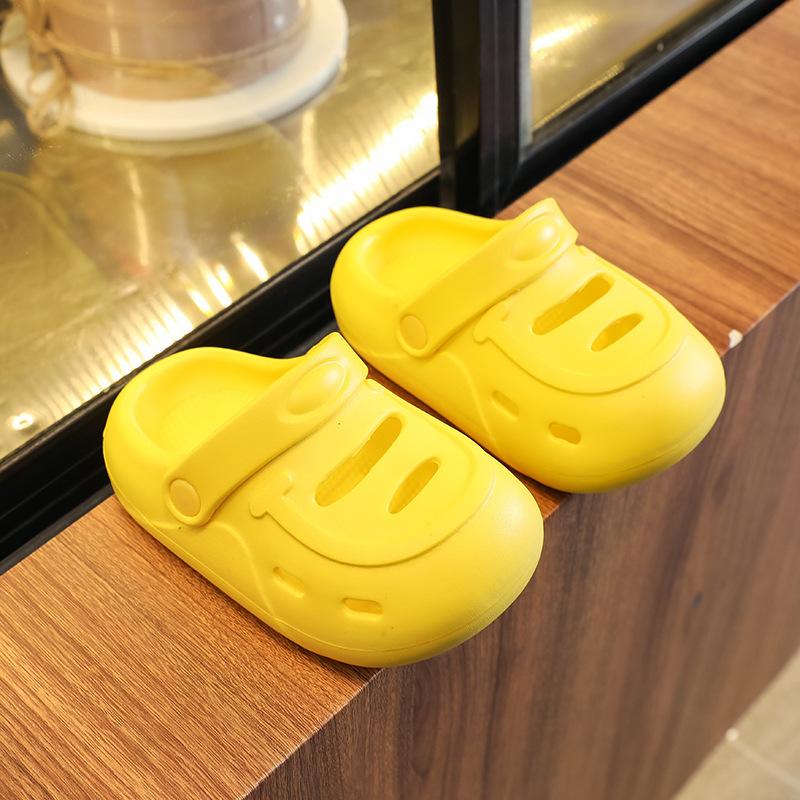 Детские тапочки летние для мальчиков, симпатичные домашние туфли для отдыха, для девочек, для малышей, для пляжа, с мягкой подошвой, классные тапочки