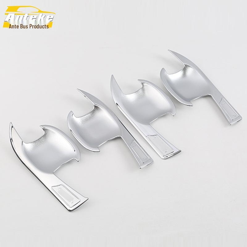 Fits 18 Lynk & Co 02 Models: Door Handle Bowl Decoration & Protective Film, Anti-Scratch, Wear-Resistant Patch.