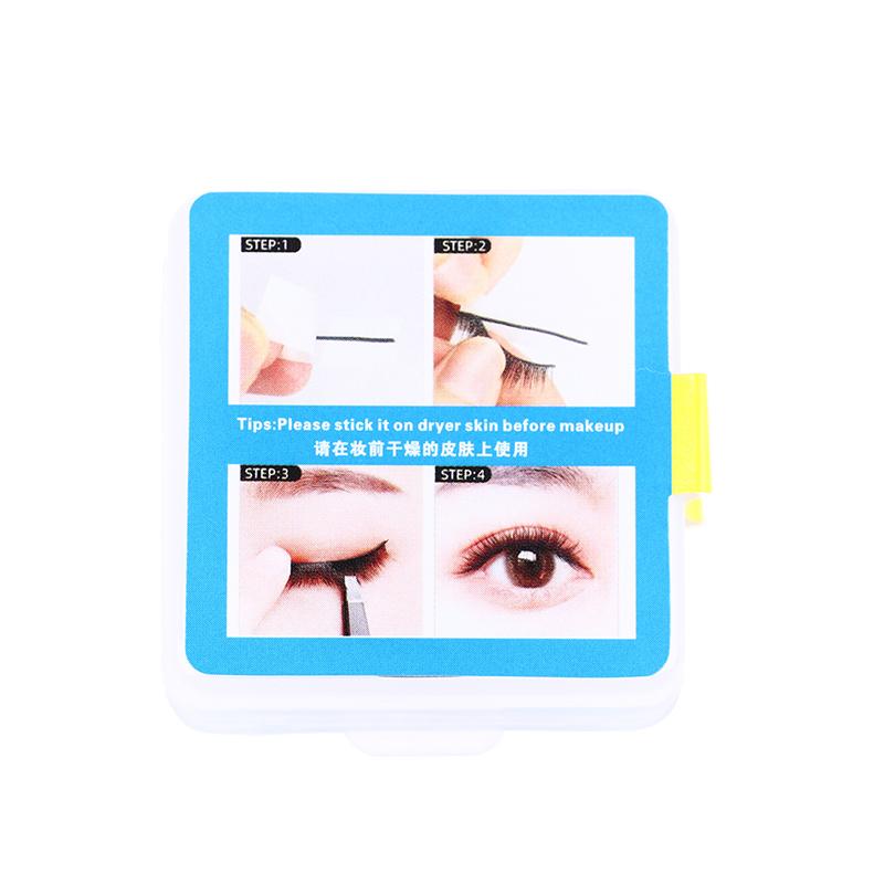 1 рулон многоразовой самоклеящейся клейкой ленты без клея для ресниц, накладные ресницы, макияж