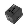 Universal Worldwide Phone Charger Travel Wall AC Power Plug Adapter All In One with Dual USB