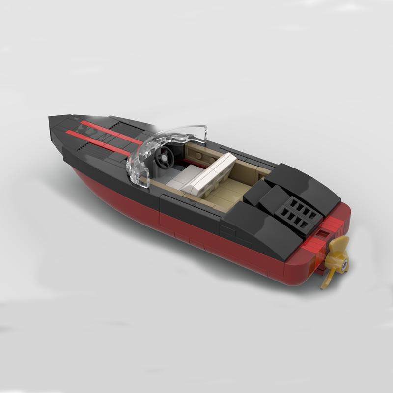 149PCS New MOC-184908 Building Block Model Mini Luxury Yacht DIY Creative Educational Children's Toy Gift