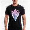 Wolfram Hart Color Tshirt Summer Casual Cotton Tee Oversized Streetwear Tops Vintage Graphic Print Loose Fit Short Sleeve