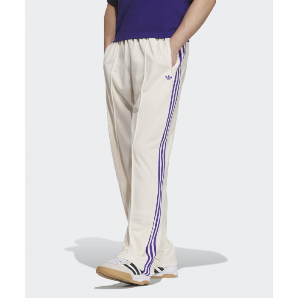 Adidas Track Pants Wonder White Purple Jd5265