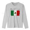 Vintage Mexico Mexican Flag Pride T Shirt vintage Washed Stretched fashion graphic Breathable Top For Everyday Wear