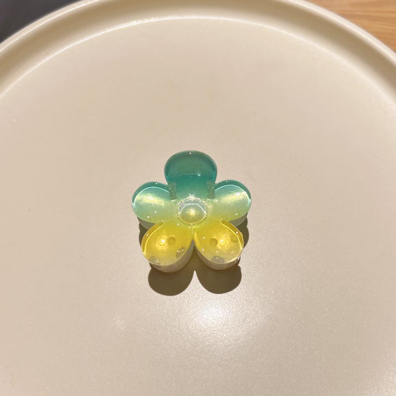 Plumeria Candy Color Fairy Hair Clip - Elegant Shark Clip Accessory