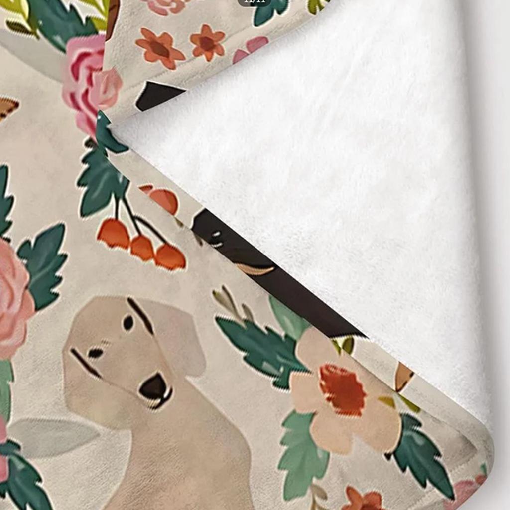 Merry Christmas Cartoon Flannel Blanket, Christmas Blanket Gift For Kids, Men And Women, Funny Soft Throw Blanket For Bedding And Sofa