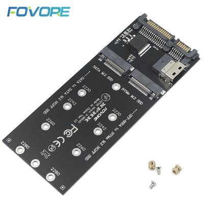 Адаптер SATA M.2 M2 NVME SSD в SFF-8654, конвертер 22-контактный SATA в карту расширения M2 для настольных ПК