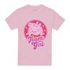 Peppa Pig Унисекс футболка с значком Team Girl для взрослых