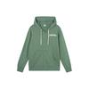 PUMA TEAM FZ HOODIE TR Sweatshirt Unisex Light Green Gray (Unisex) Sweatshirts 629953 89