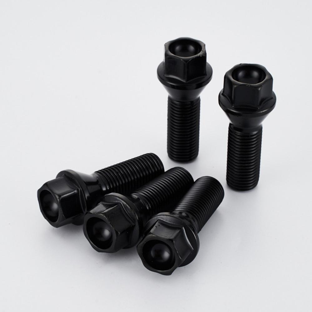 lug bolts For BMW 36136781150(M12*1.5),36136781151(M14*1.25),36136781152(M14*1.5),hex 17mm BMW Wheel Nuts