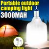 3000MAH Outdoor Emergency Light Bulb Field Camping USB Rechargeable LED Bulb Waterproof Flash Light Blackout Portable Light