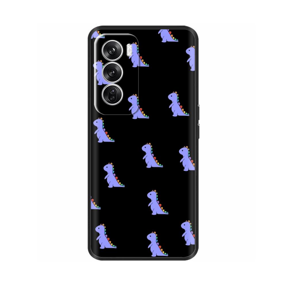 Роскошный painted чехол для OPPO Reno 12 Pro Задняя крышка Силиконовый чехол для телефона для OPPO Reno 12 Reno12 Pro 5G Защитный корпус Capas