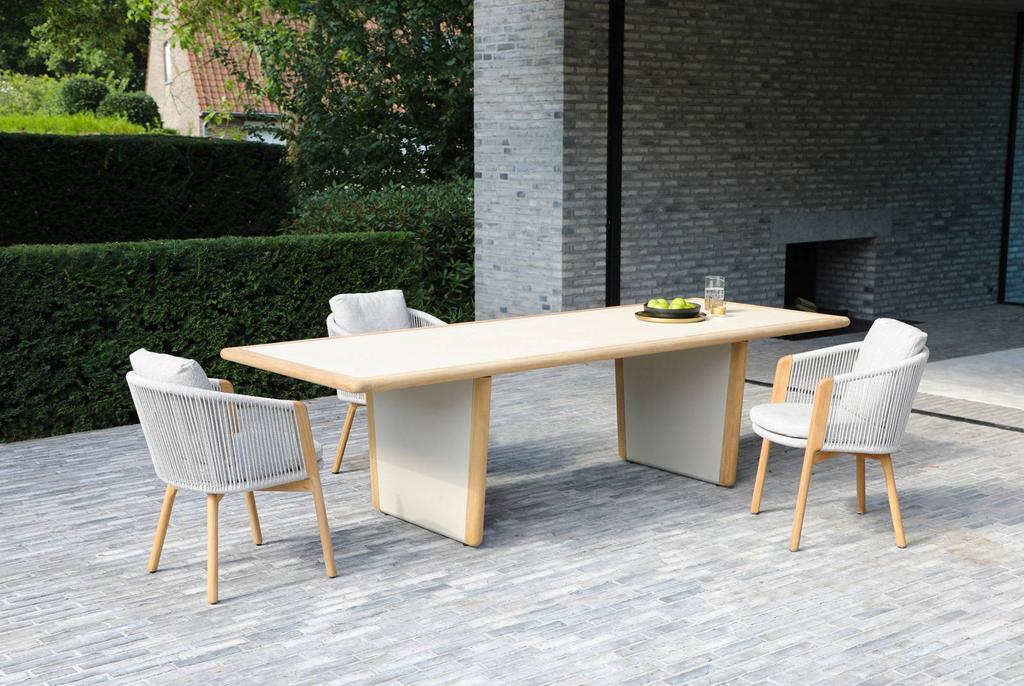 Haven Garden Chair 57X63X76 Zumm Mokka Aluminum Teak Homms